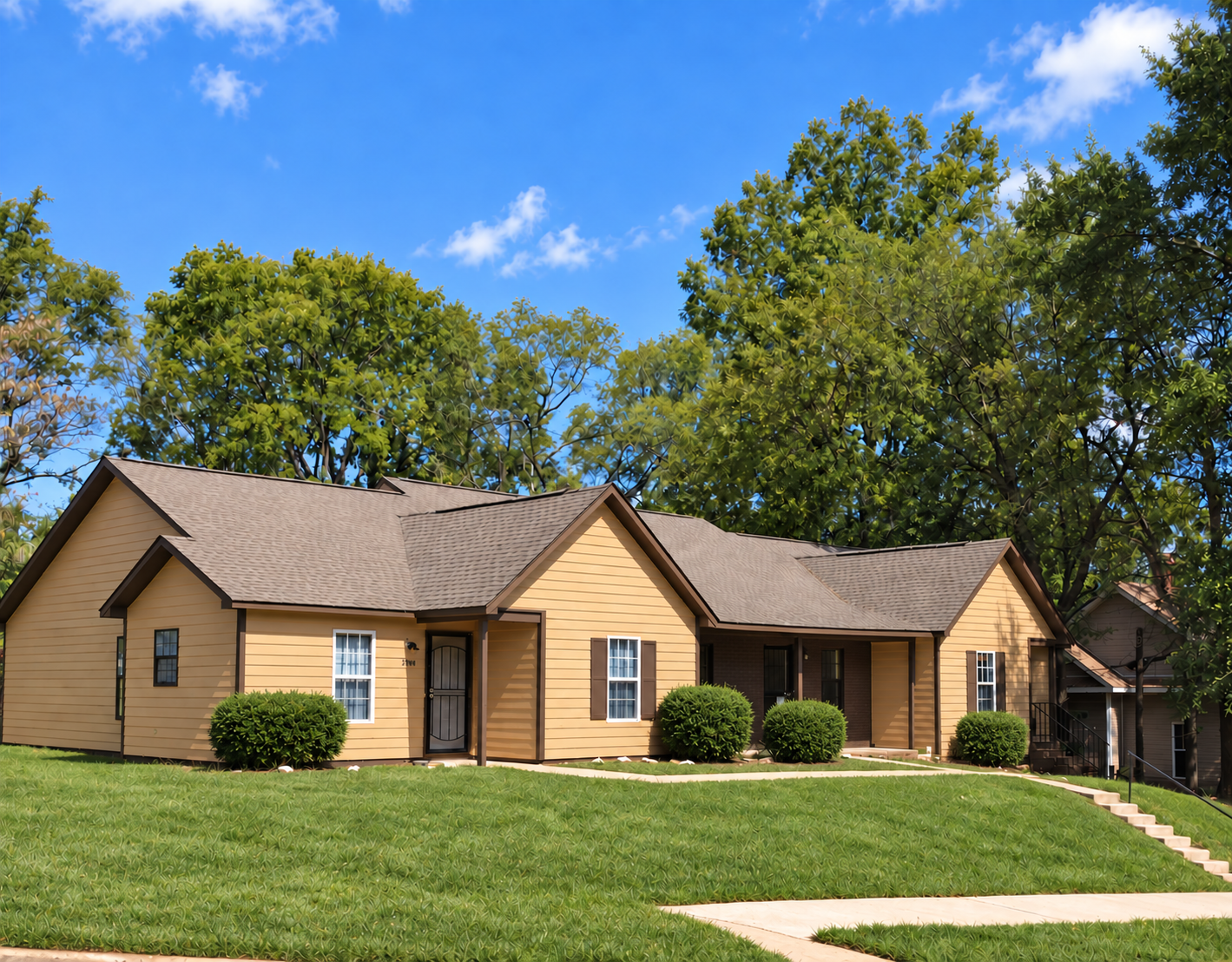 Exterior of North Birmingham Triplex